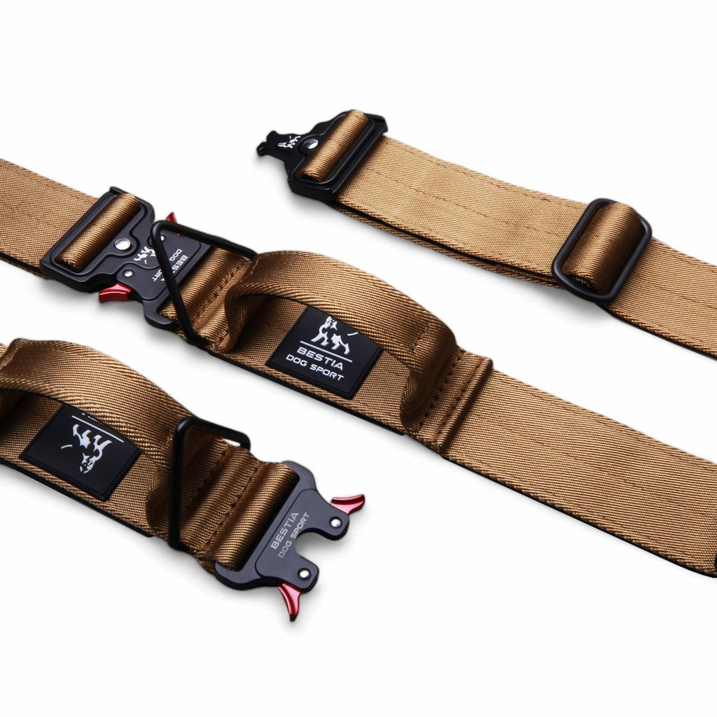 BESTIA DOG SPORT COLLAR TACTICO CON ASA GripPro