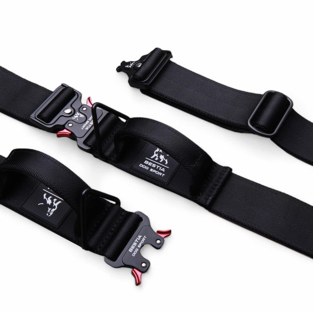 BESTIA DOG SPORT COLLAR TACTICO CON ASA GripPro