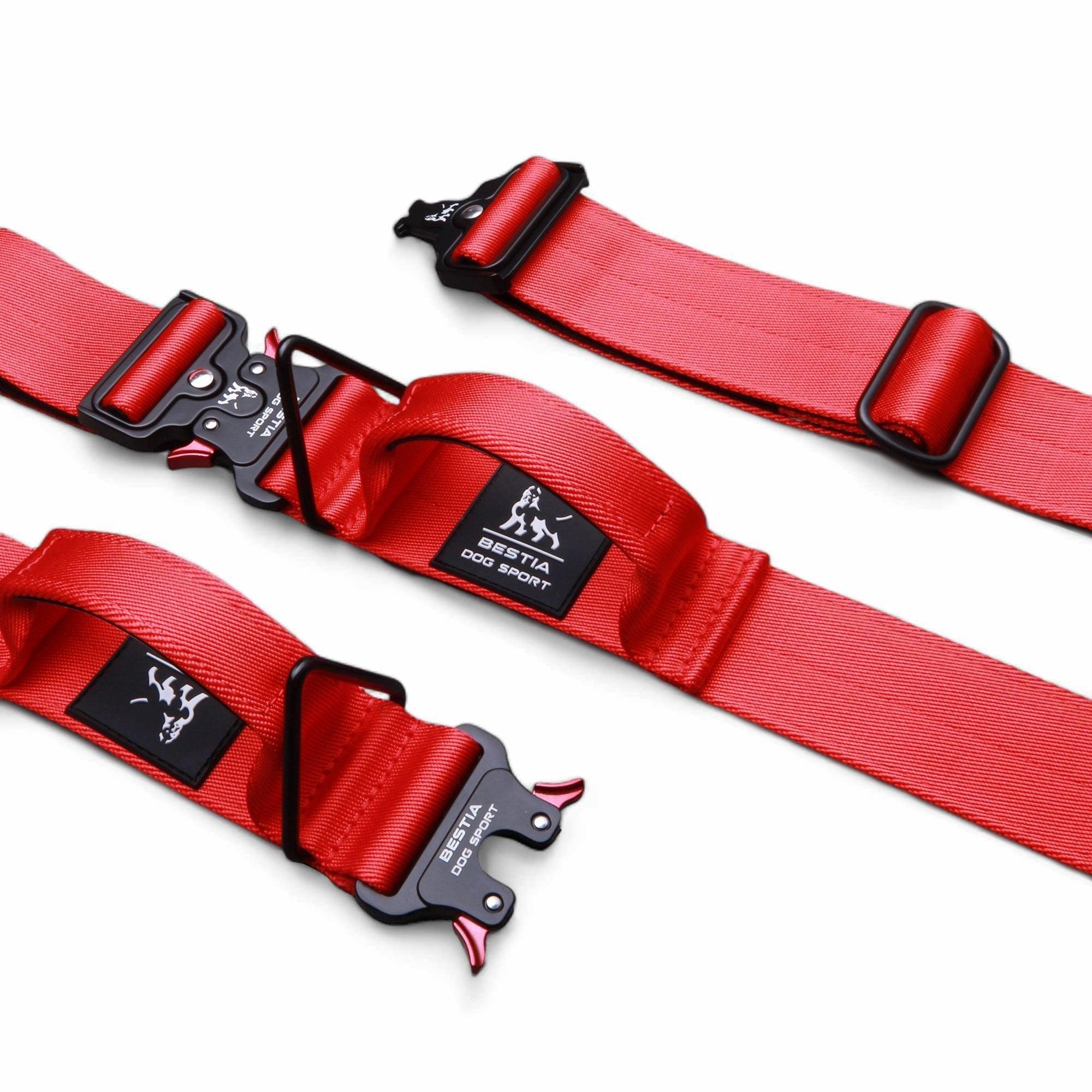 BESTIA DOG SPORT COLLAR TACTICO CON ASA GripPro