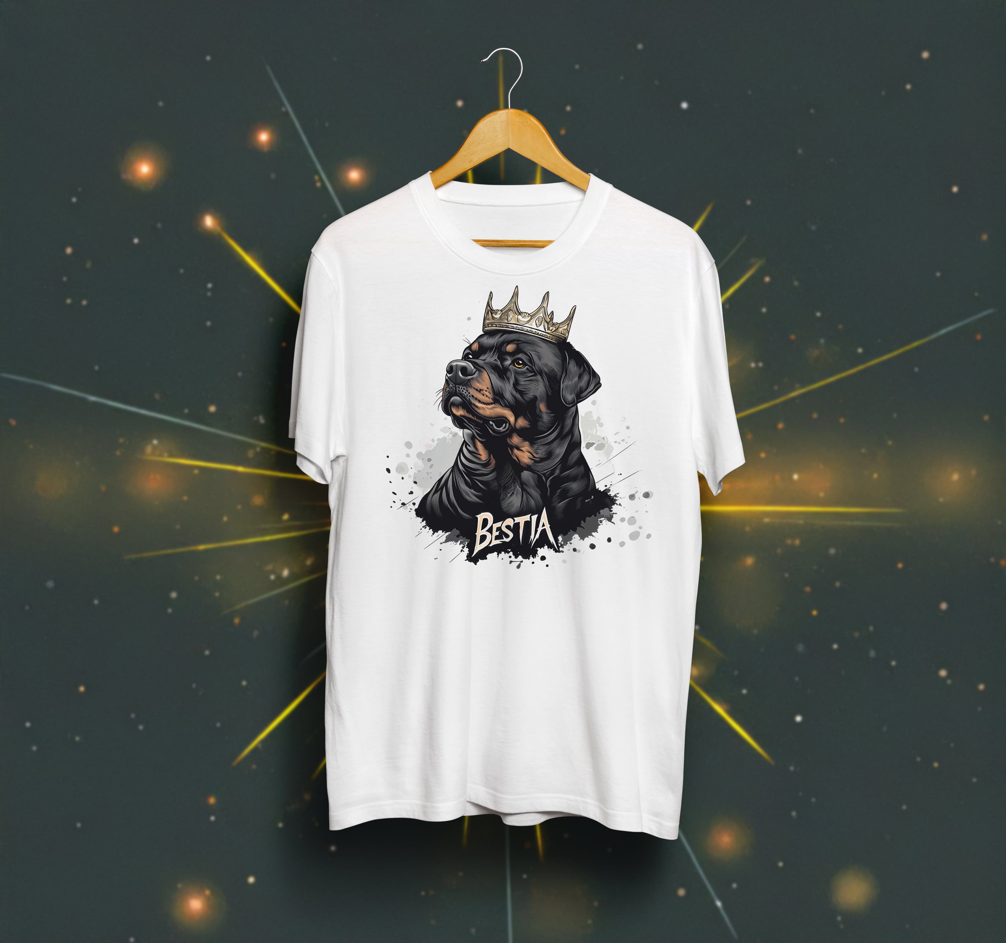 POLERA BESTIA ROTTWEILER