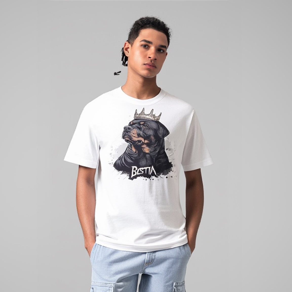 POLERA BESTIA ROTTWEILER